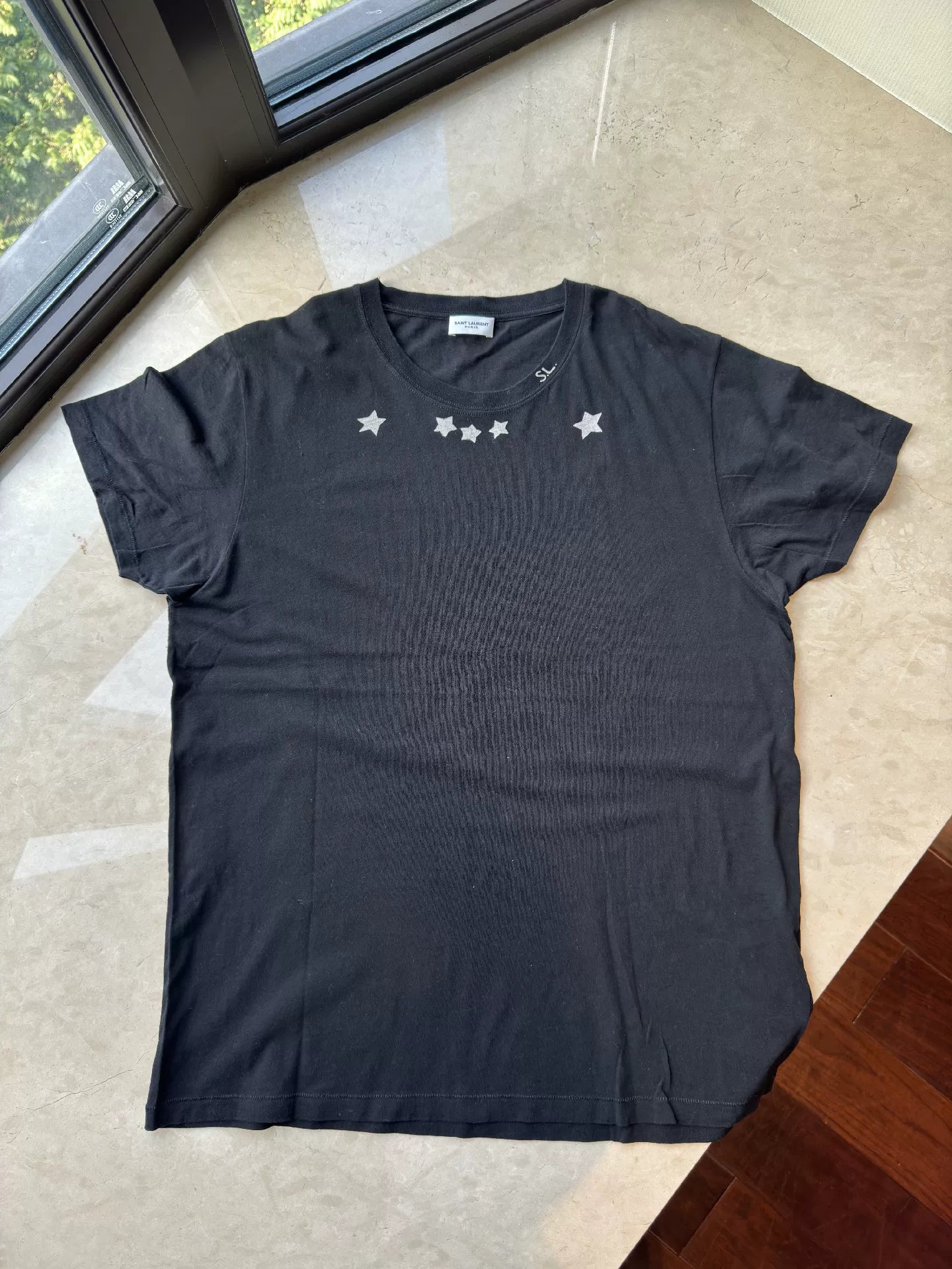 YSL/SLP Men's Classic Star Collar T-shirt