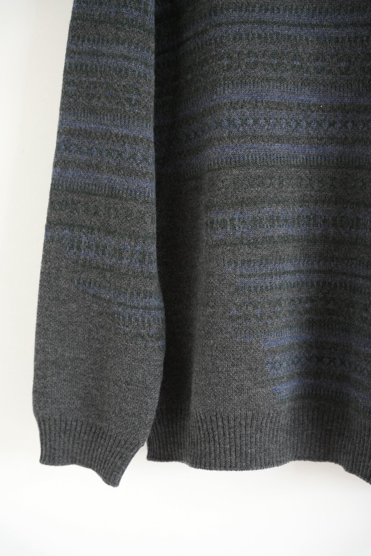 yohji yamamoto striped turtleneck sweater
