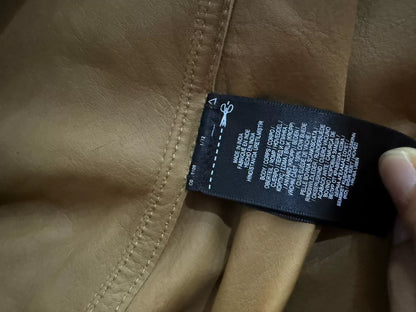 rrl suede shirt in medium size