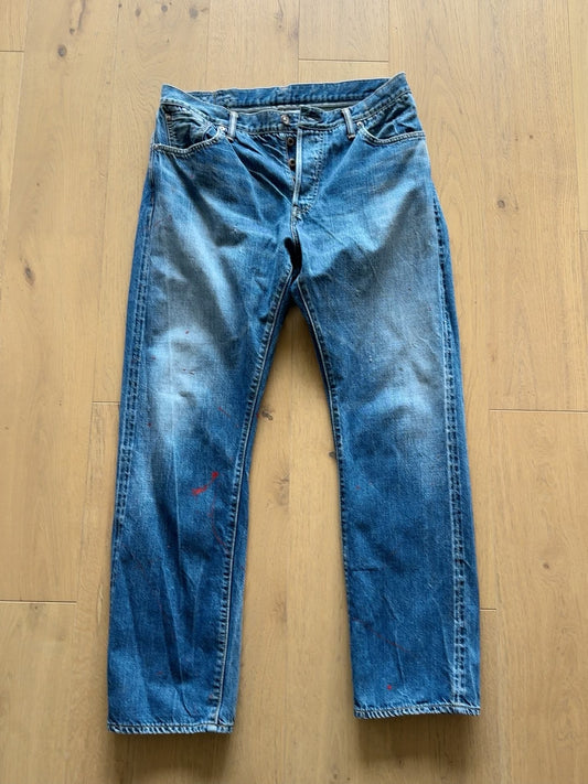 visvim dry10 blue denim jeans