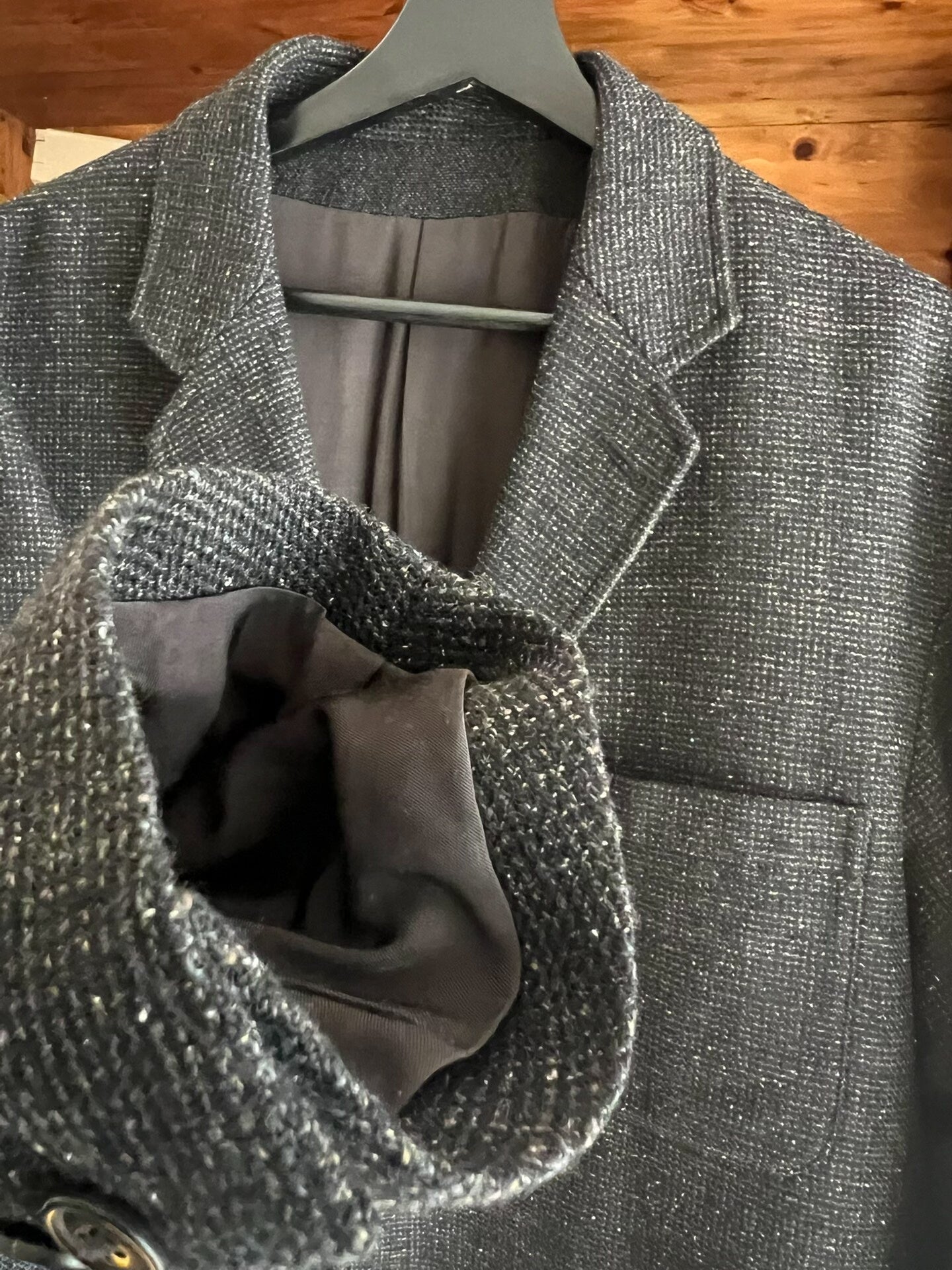 visvim falkland blazer jacket thick fabric