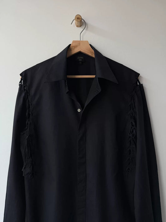 Jean Paul Gaultier Black Tie Detail Shirt