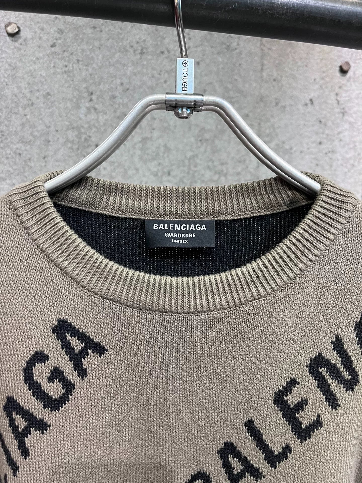 Balenciaga Letter Sweater Size S