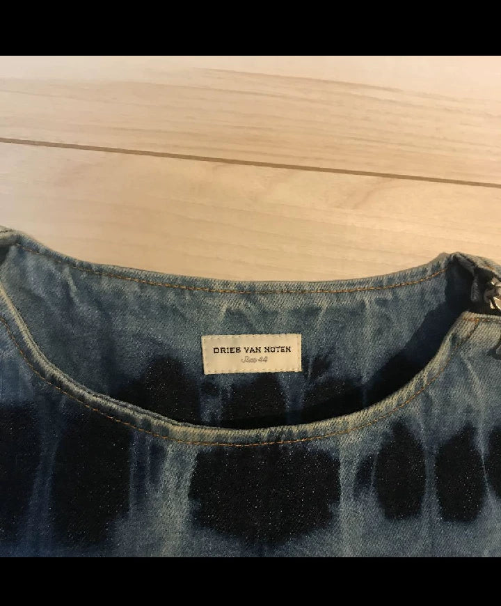Dries Van Noten 14AW Denim Tie-Dye Jacket