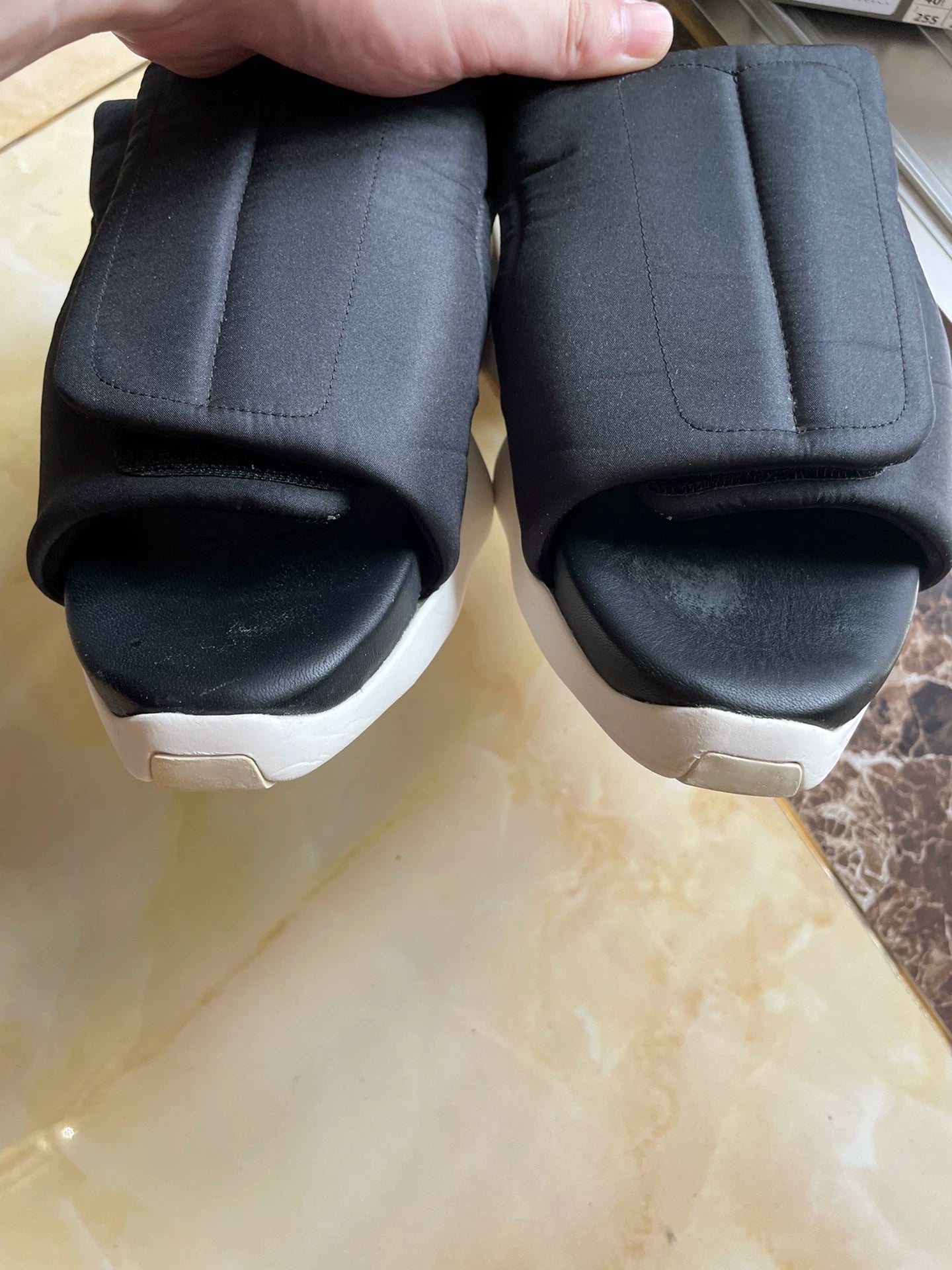 Rick Owens x Adidas Tank Slides AQ2822