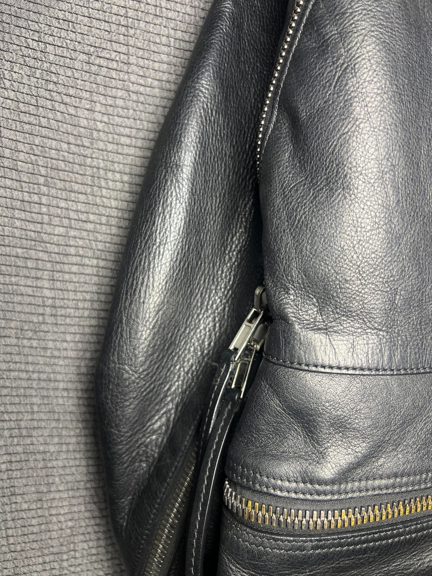 Rick Owens 18ss Pebbled Leather Backpack