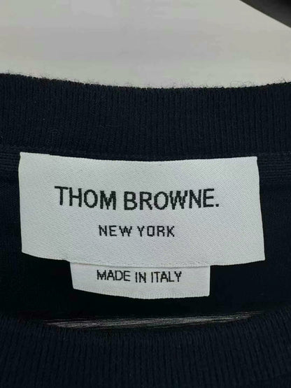 thom browne long sleeve striped t-shirt