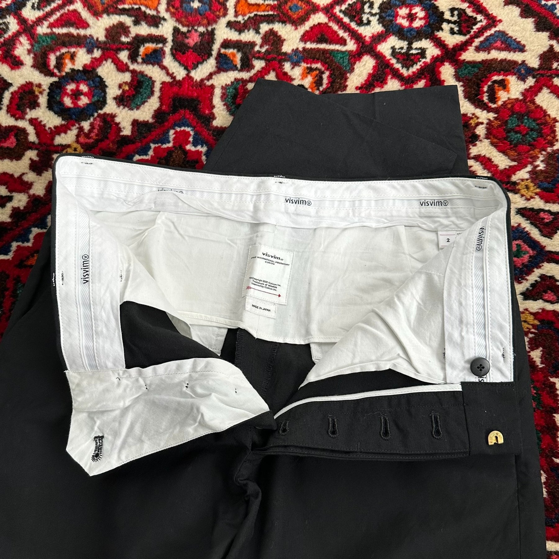 VISVIM 22SS STETSON SLACKS