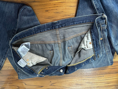 Levi's 501 Distressed Washed Jeans