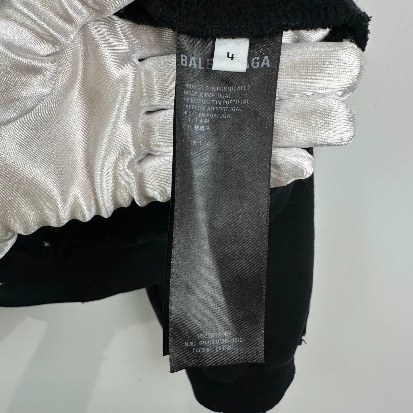 Balenciaga Logo Zip-Up Hoodie Jacket