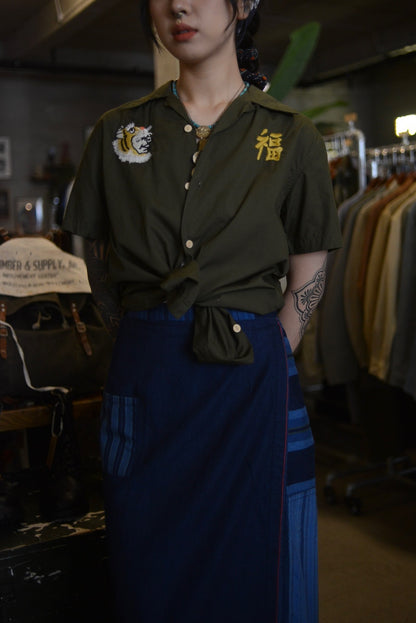 Studio D'artisan Embroidered Short-Sleeve Shirt