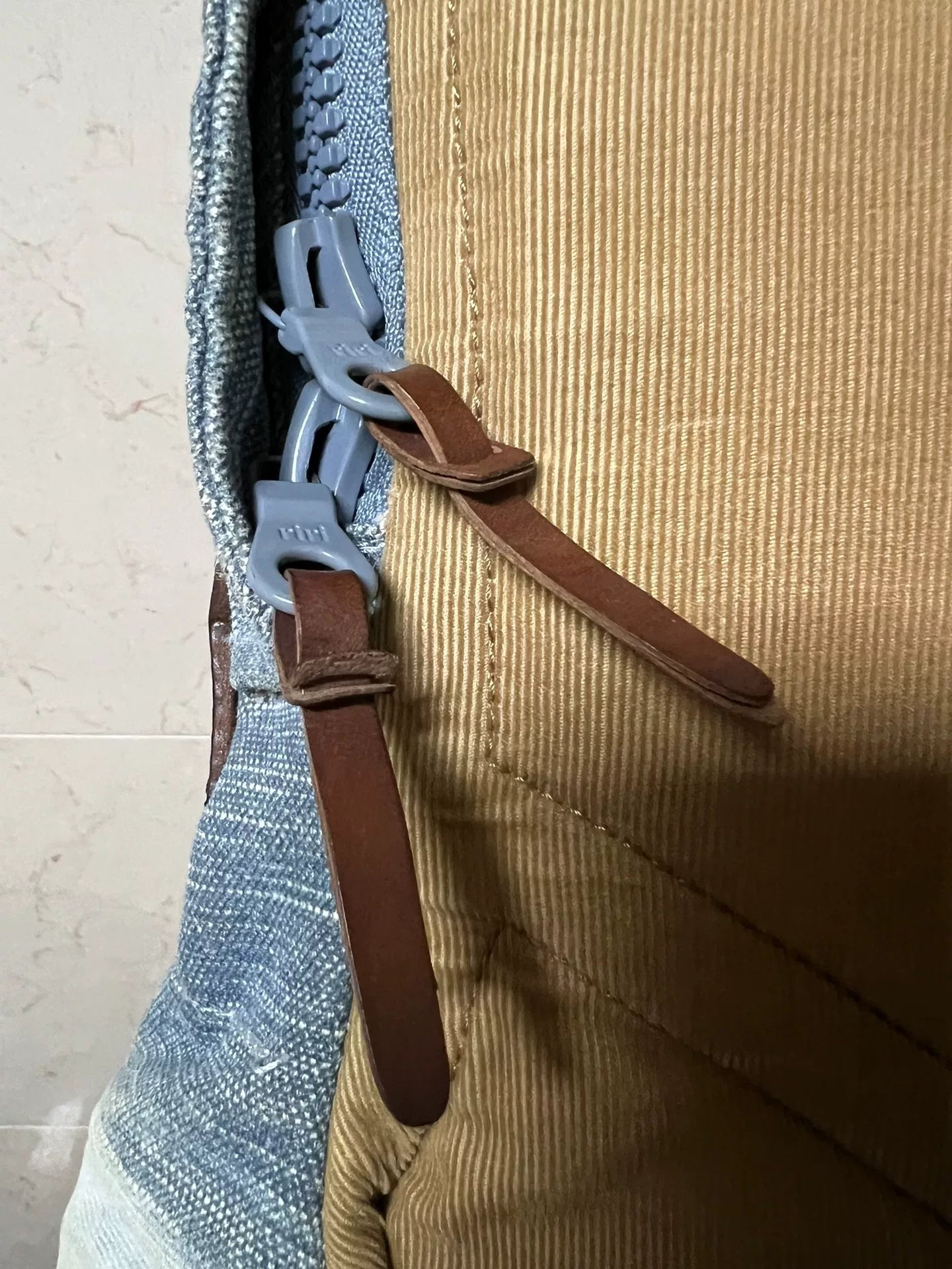 visvim summit papoose stripe backpack