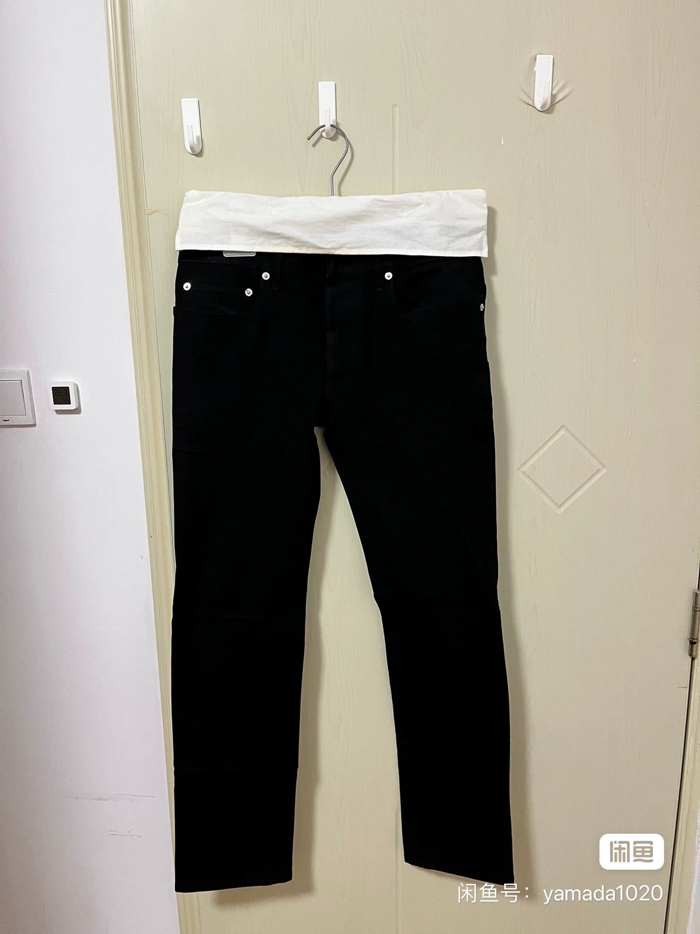 Dior Homme Black Denim Pants Size 30