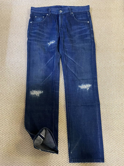 NEIGHBORHOOD Early Distressed Denim Jeans