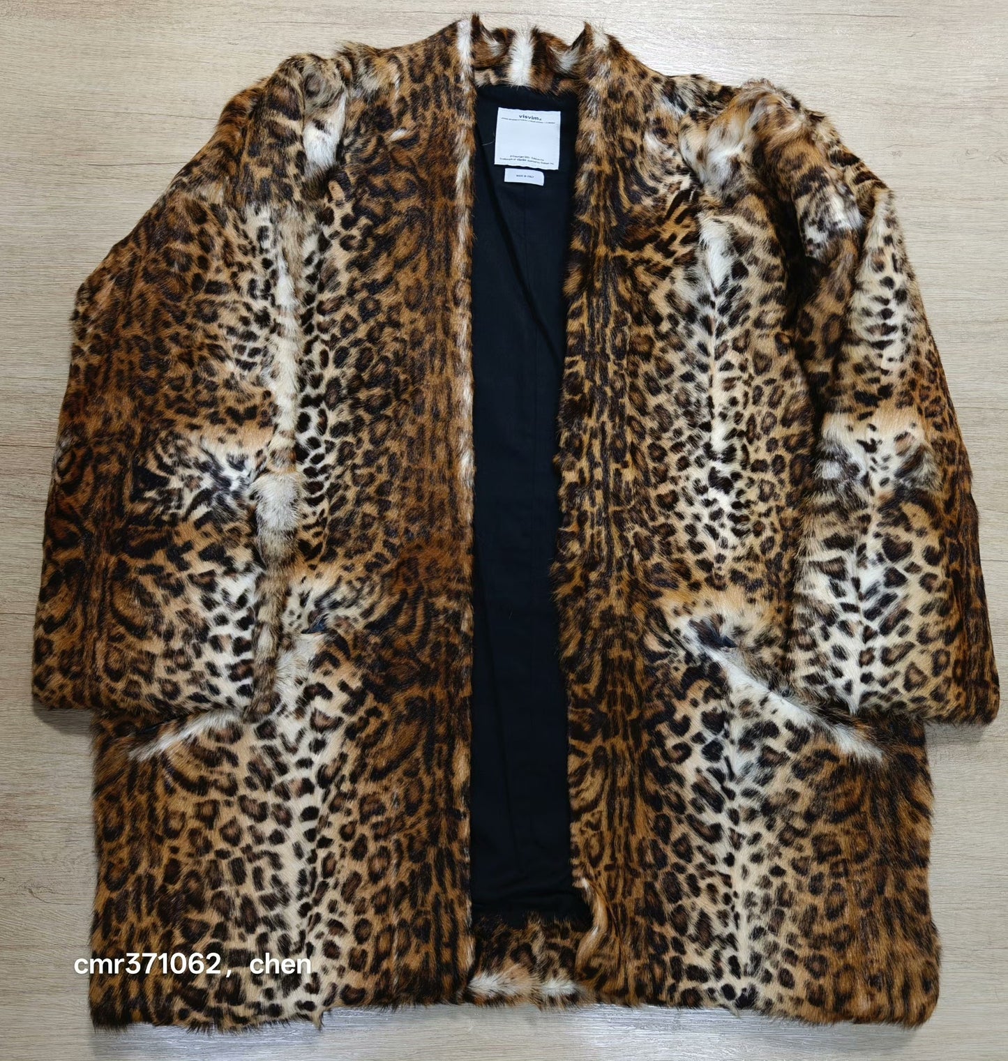 VISVIM SANJURO KIMONO LEOPARD