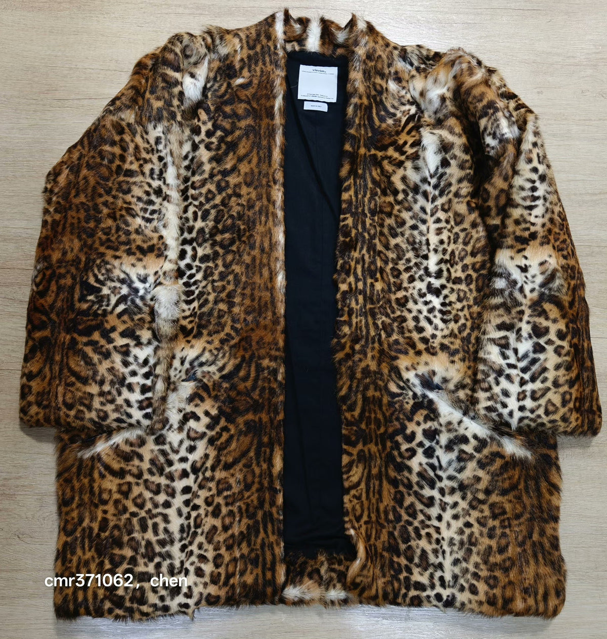 VISVIM SANJURO KIMONO LEOPARD