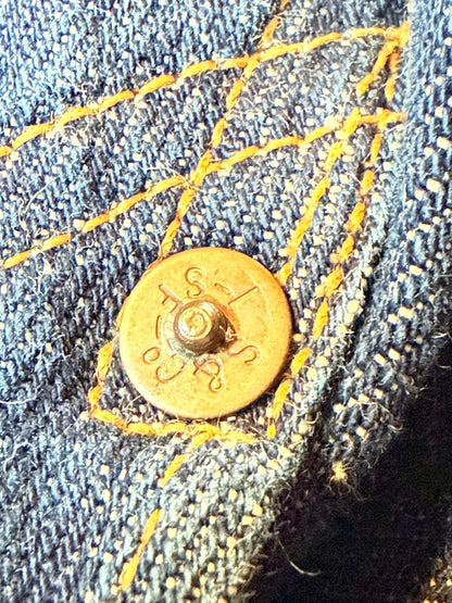 LVC 201 555 Factory Copper Button Selvedge