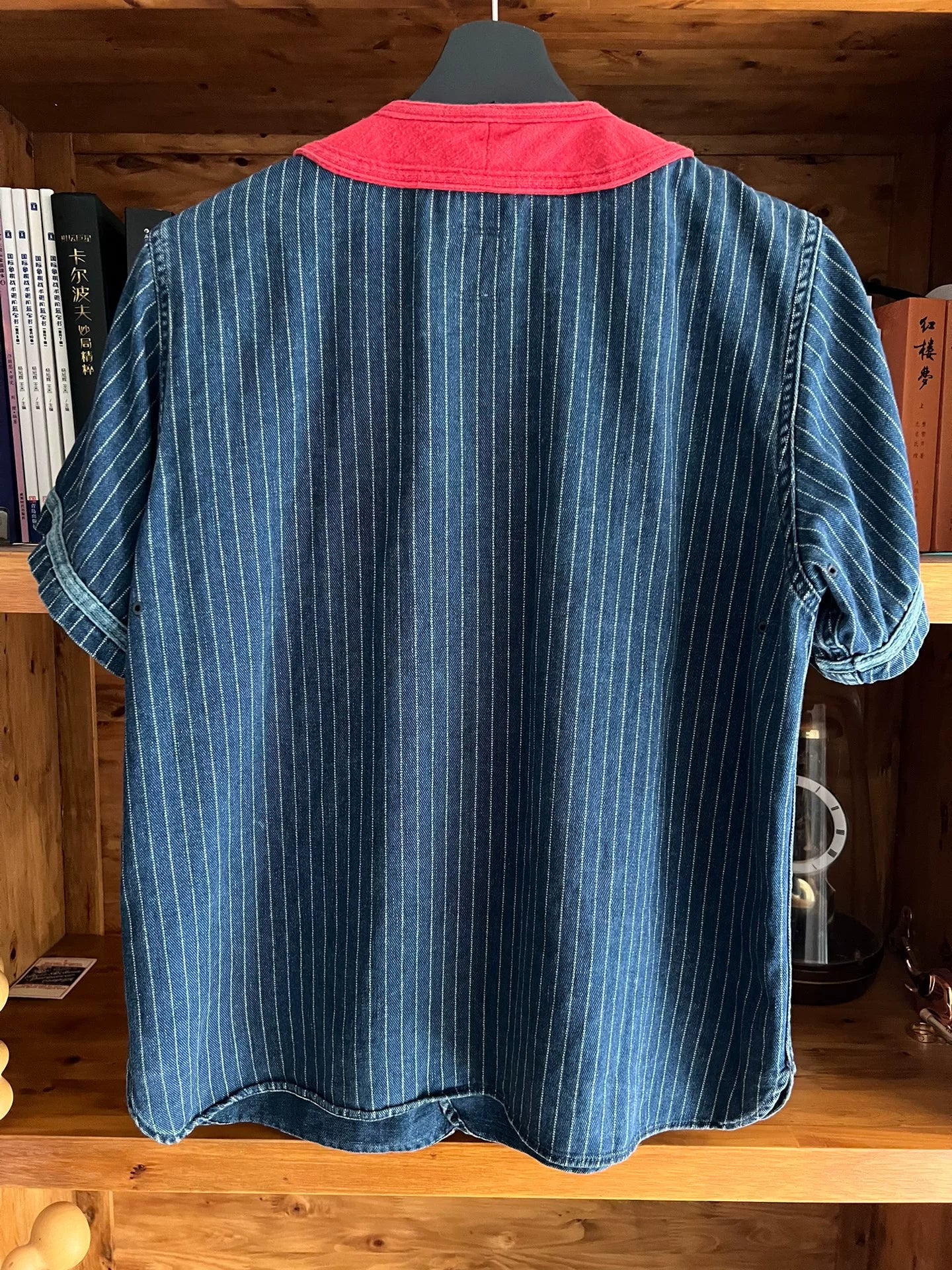 visvim dugout shirt rare blue dye