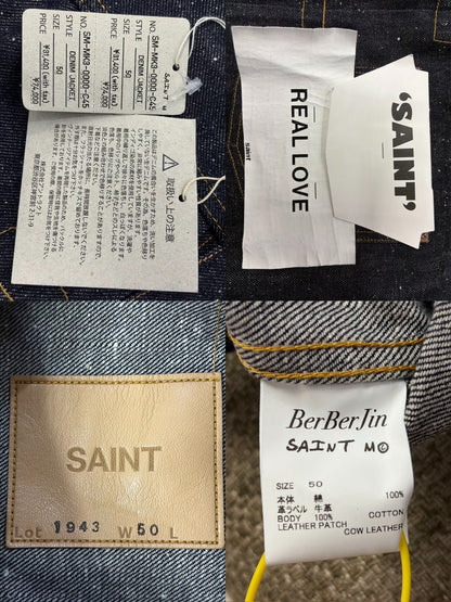 SAINT MICHAEL x berberjin T-back Denim Jacket