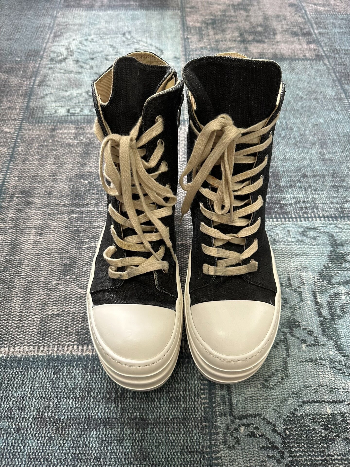 Rick Owens Thick Sole Sneakers