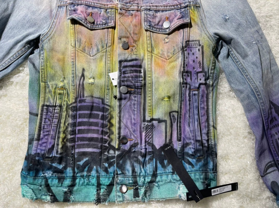 amiri alrbrush hollywood trucker jacket