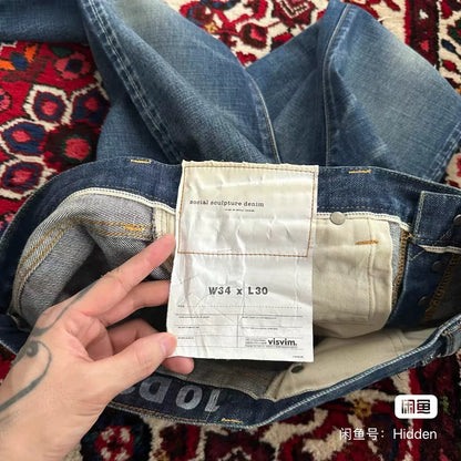 visvim 20AW Journeyman Mud Wide Jeans