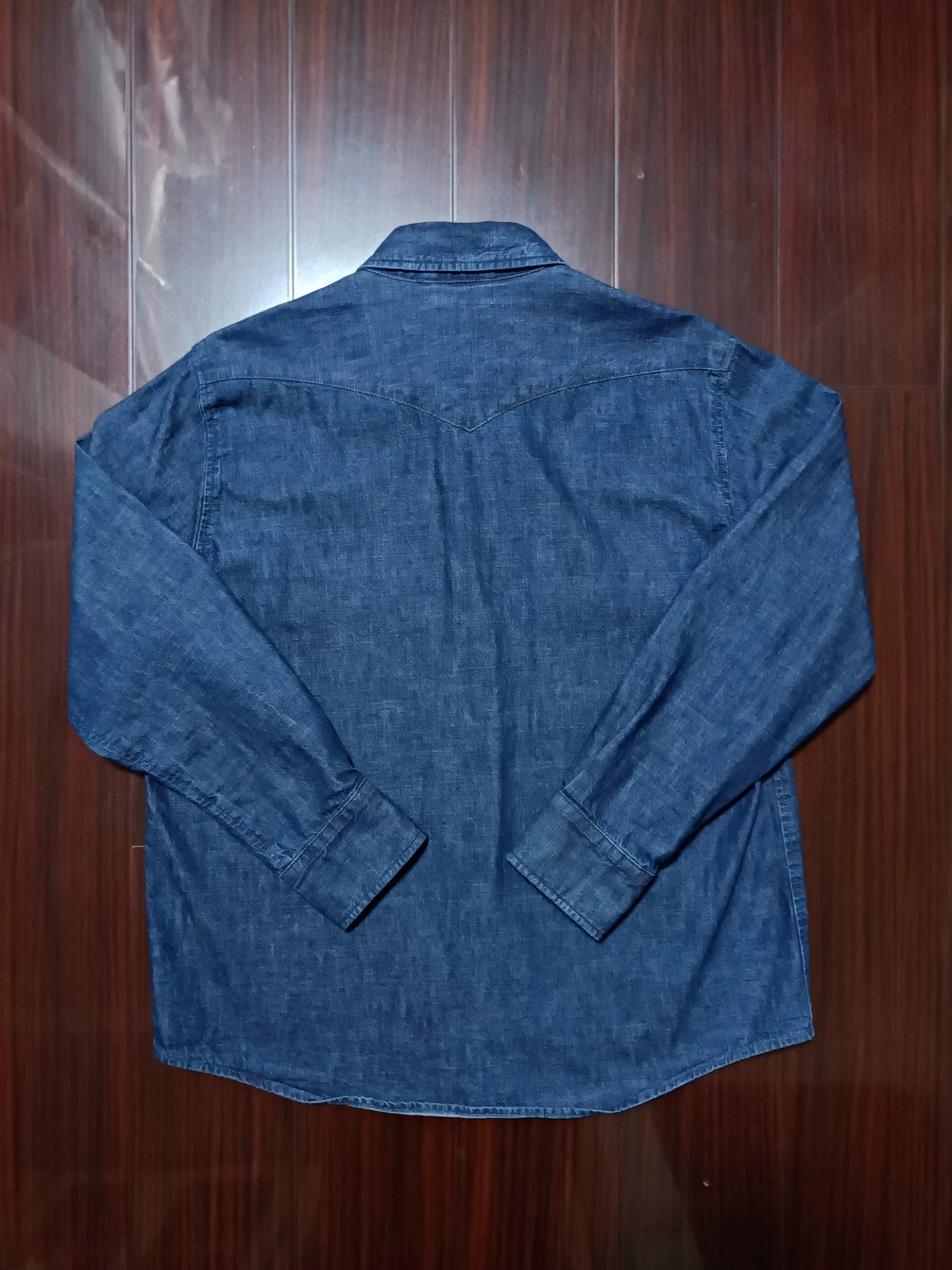 Descendant 18aw Denim Shirt