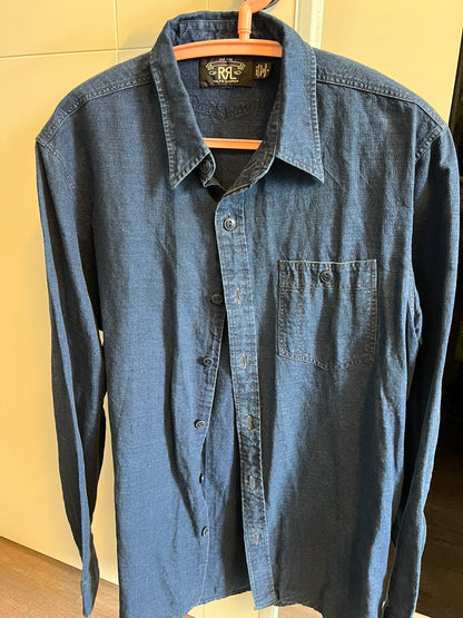 rrl patterned button-up shirt collection