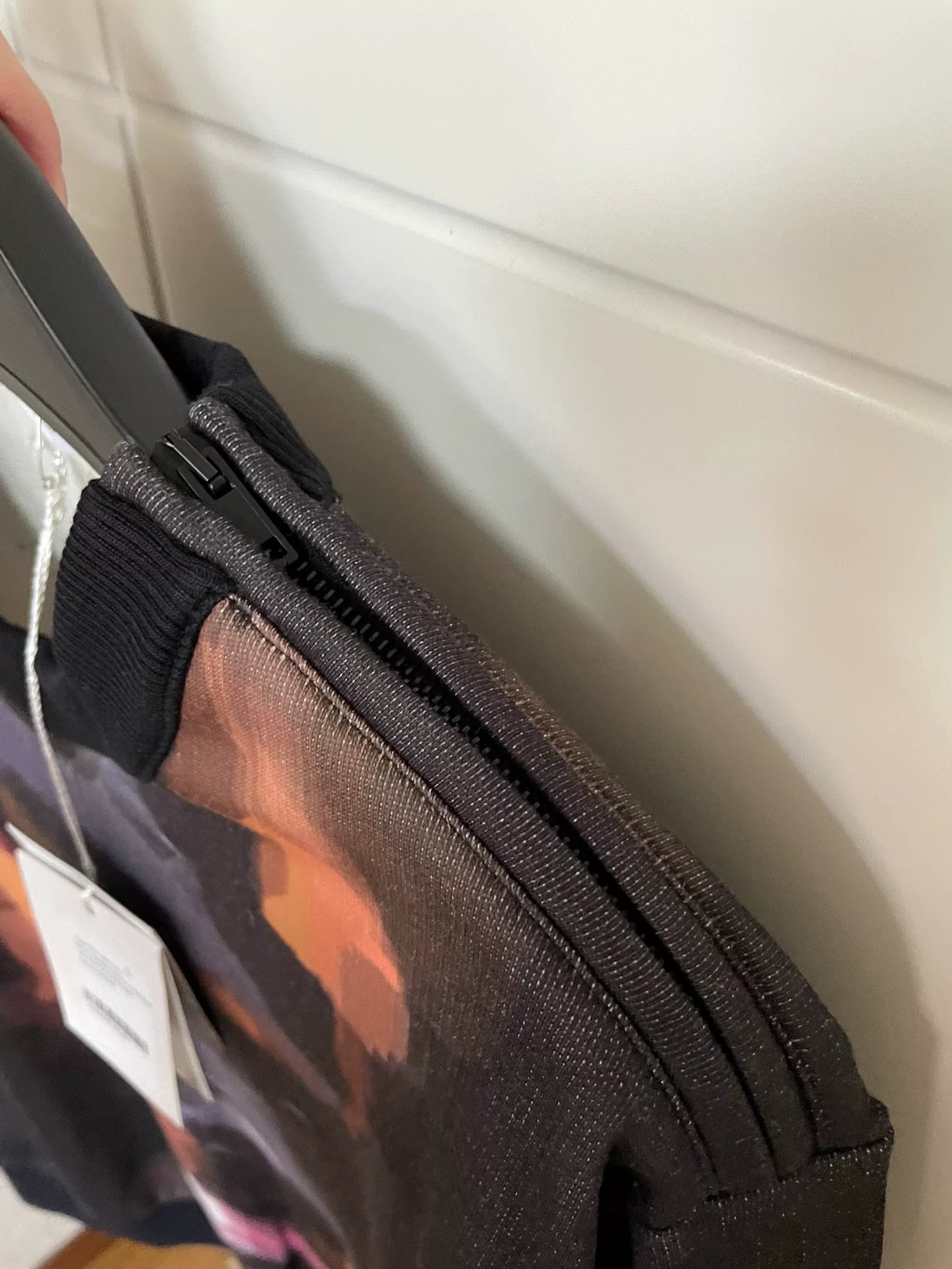 givenchy dog print fleece sweatshirt large