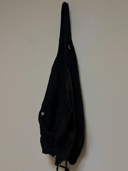 UNDERCOVER Jun Takahashi Black Suede Deer Bag