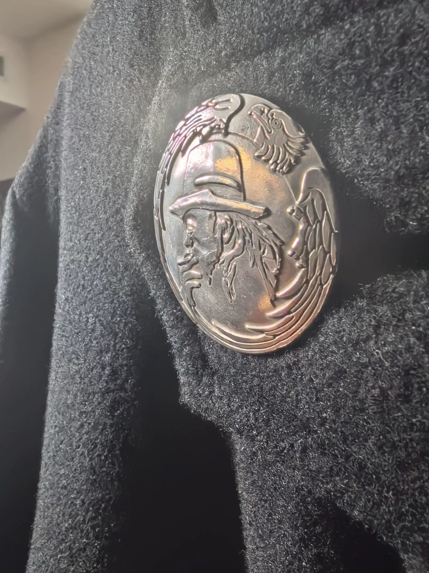 Yohji Yamamoto 19AW Limited Silver Buckle Coat