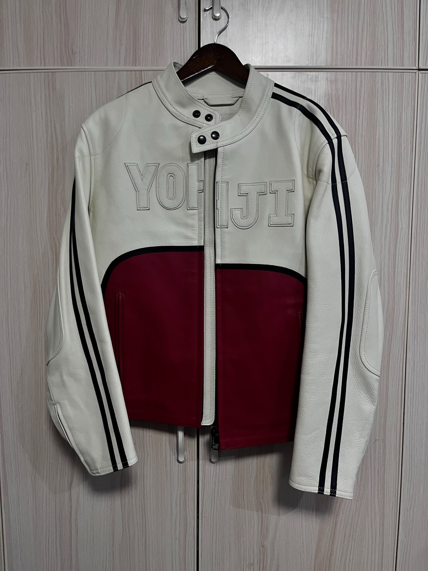Yohji Yamamoto Travis Scott Leather Jacket