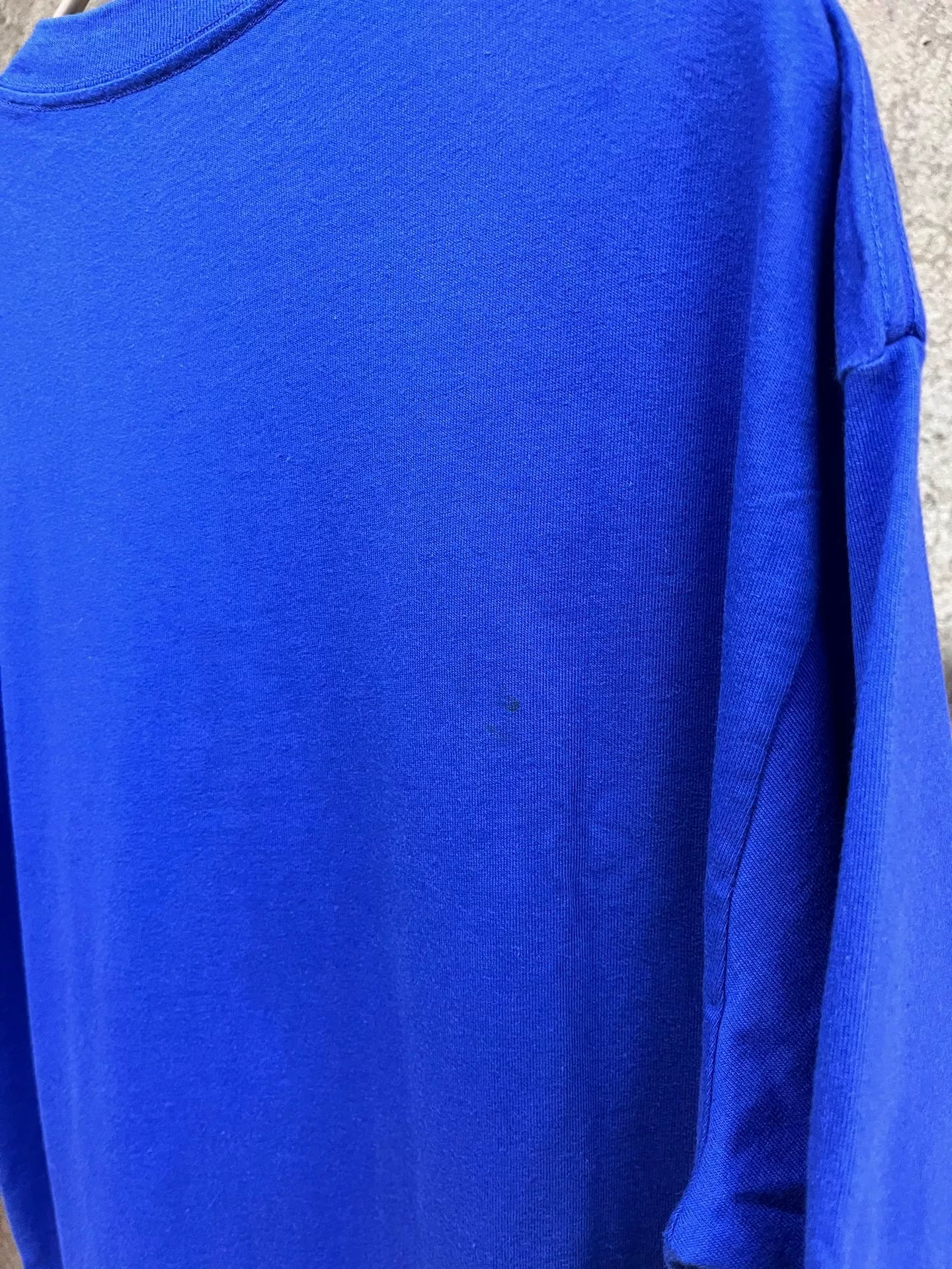 Balenciaga Blue Short-Sleeve T-Shirt S