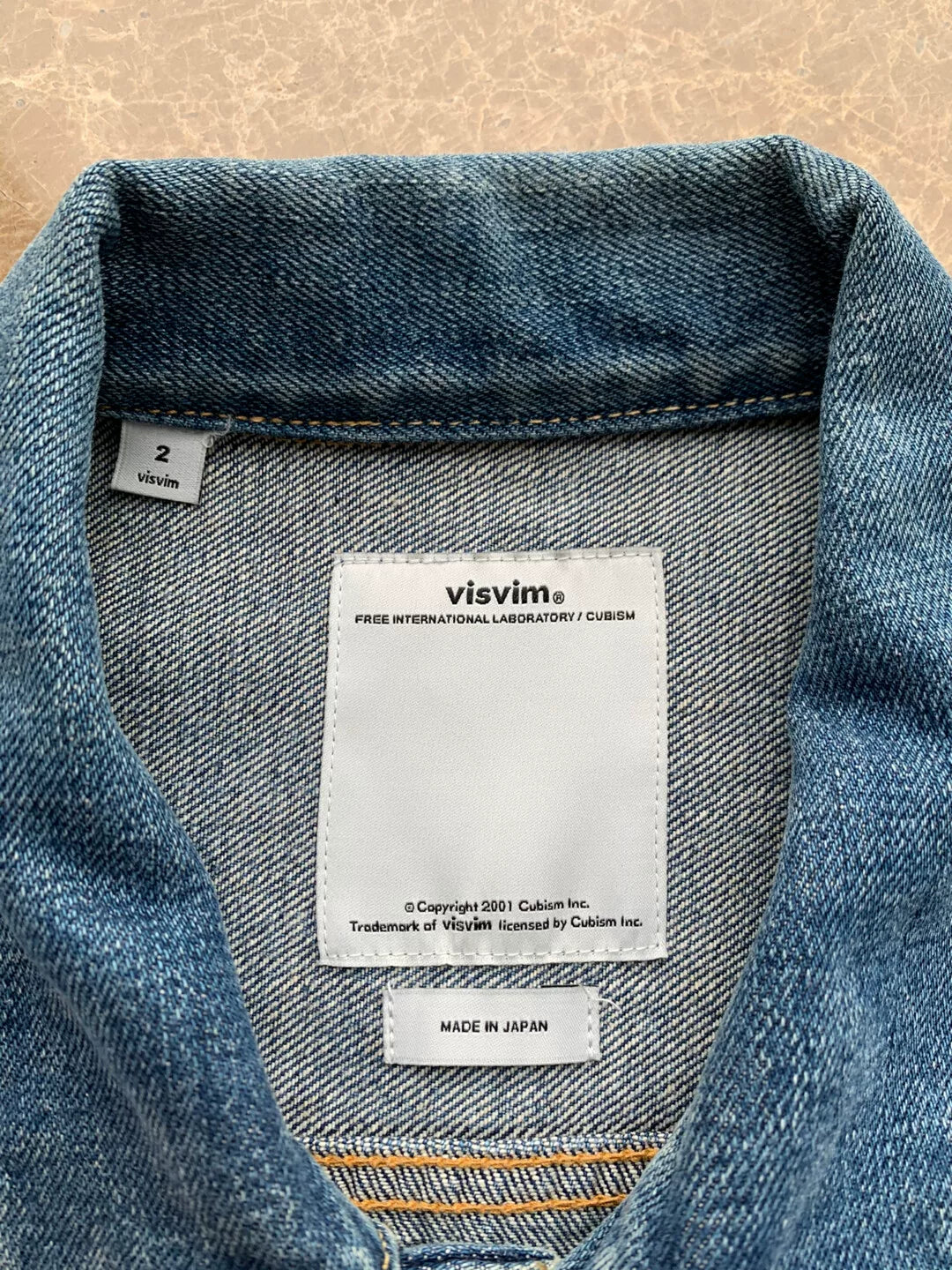 Visvim 16ss Damaged 101 Jacket