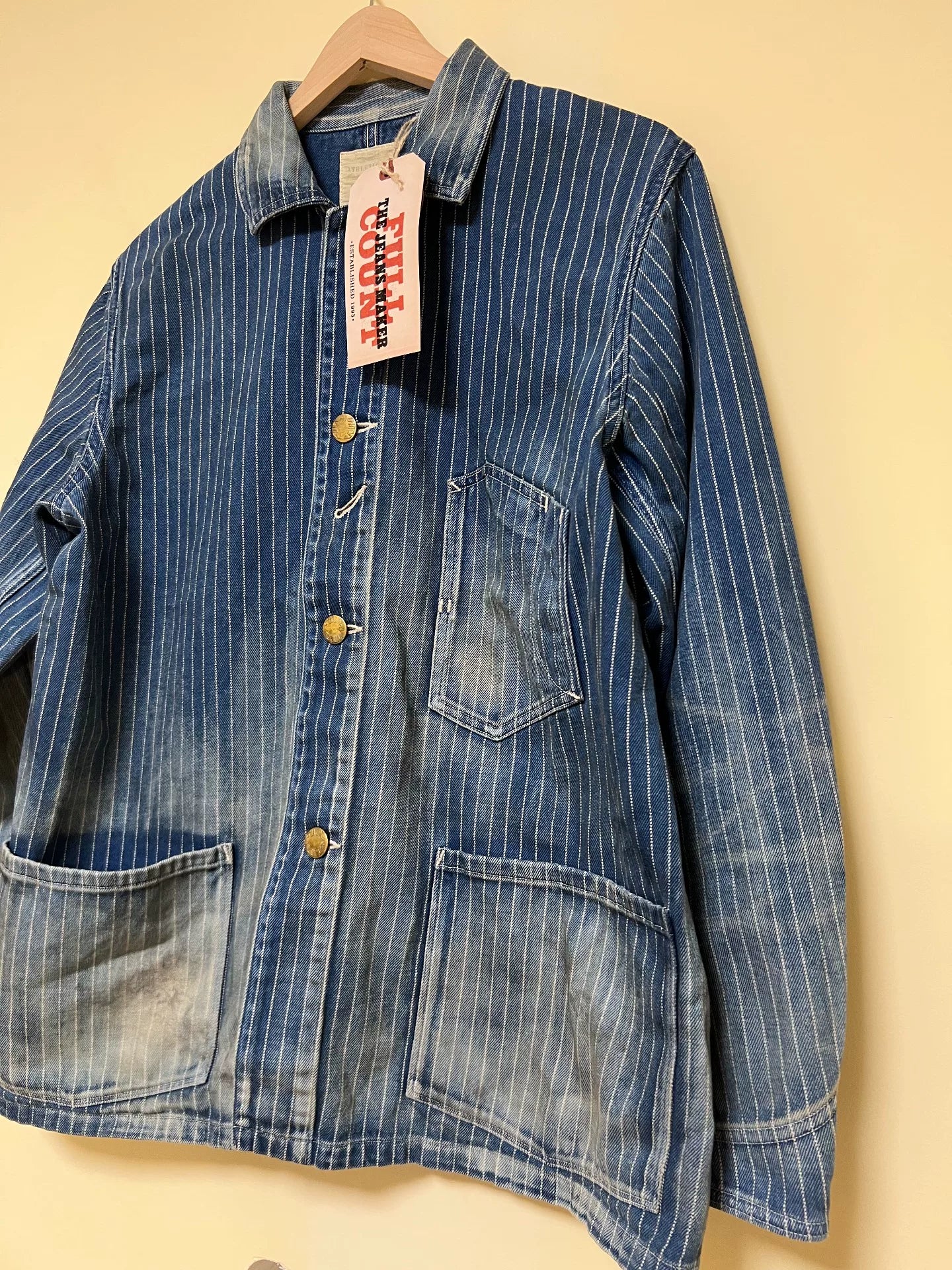 Vintage Wabash Striped Work Jacket