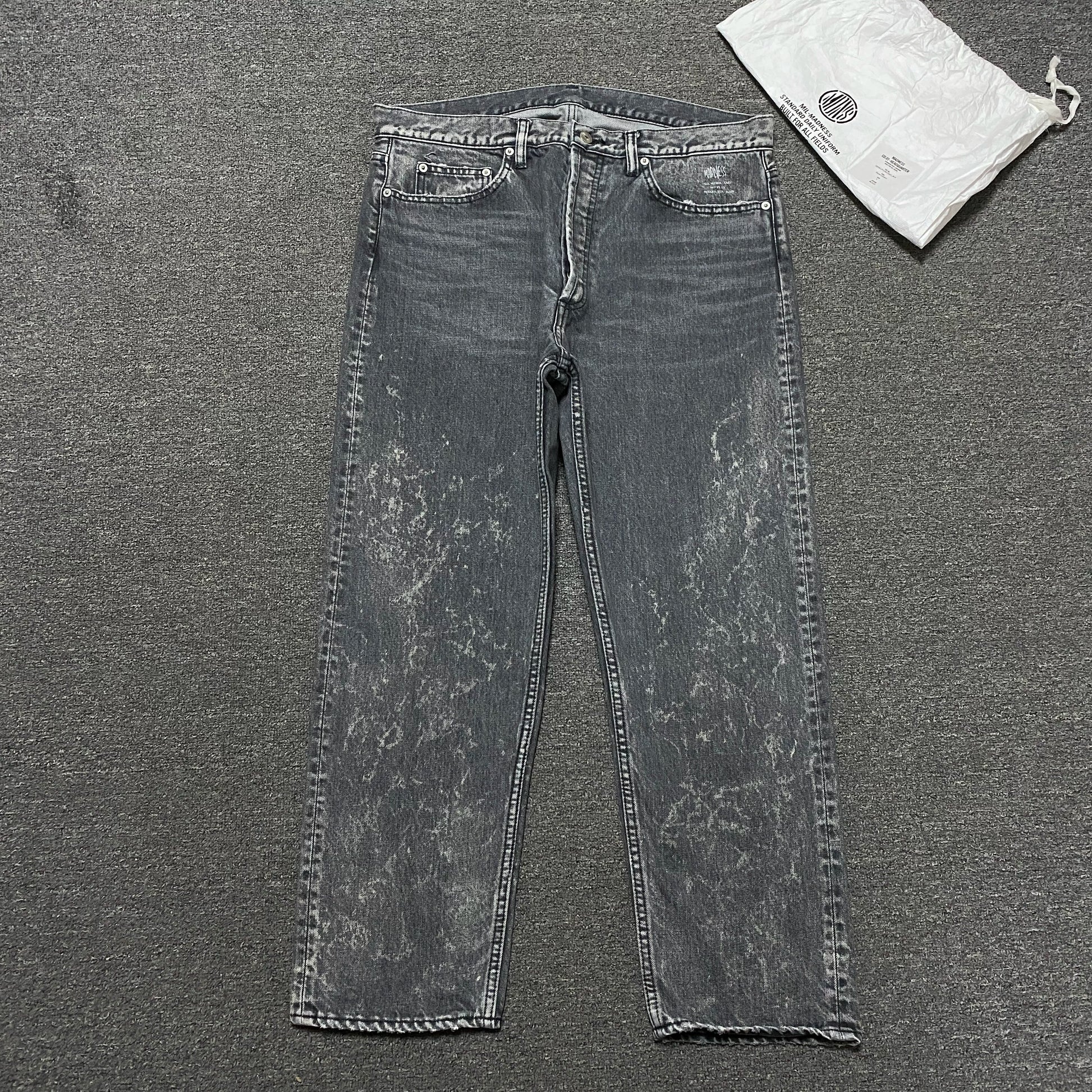 MADNESS 22AW Japanese Snow Wash Jeans