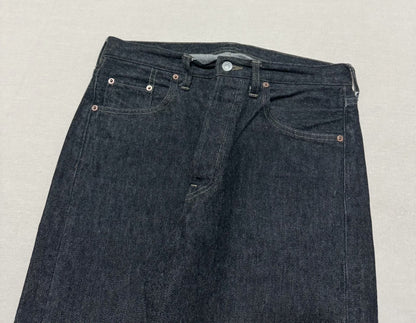 black washed denim pants by A.PRESSE