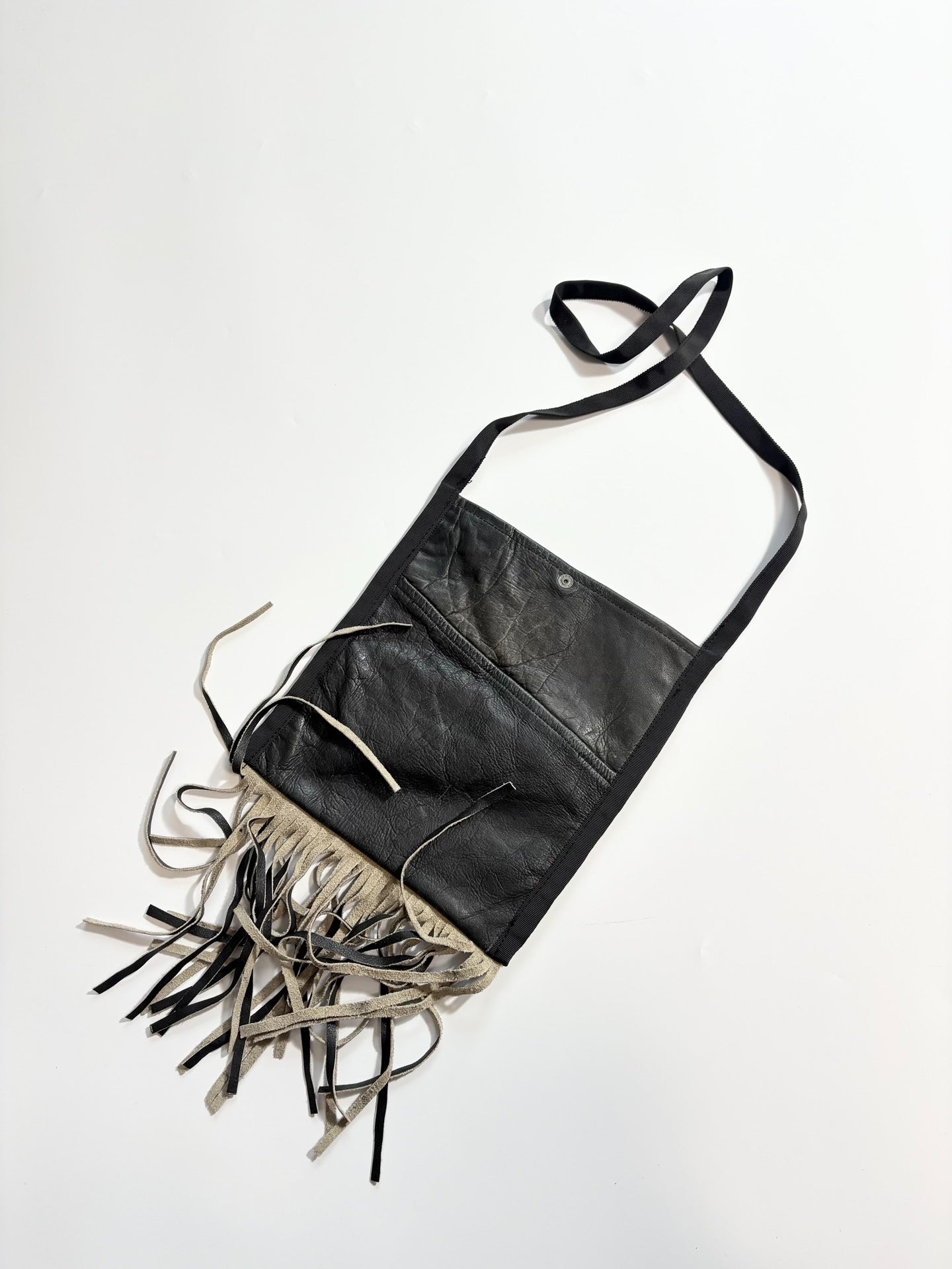 KAPITAL KOUNTRY LEATHER SHEEPSKIN BAG