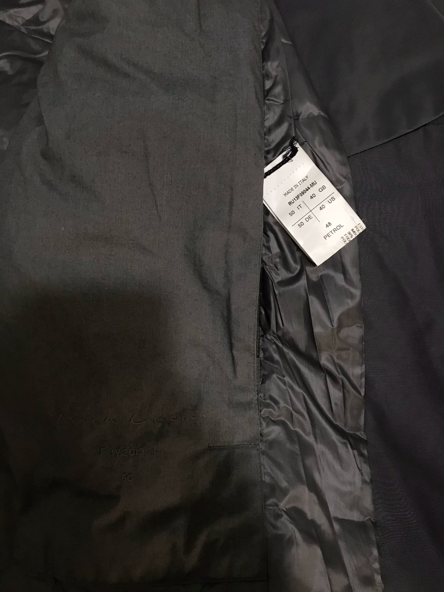Rick Owens Samurai Down Jacket
