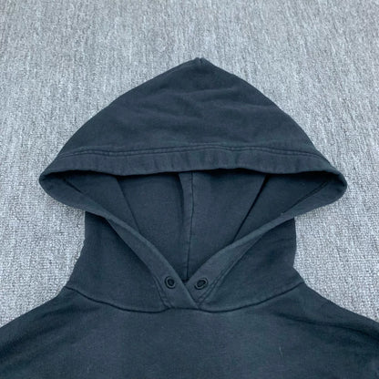 balenciaga black graphic hoodie for women