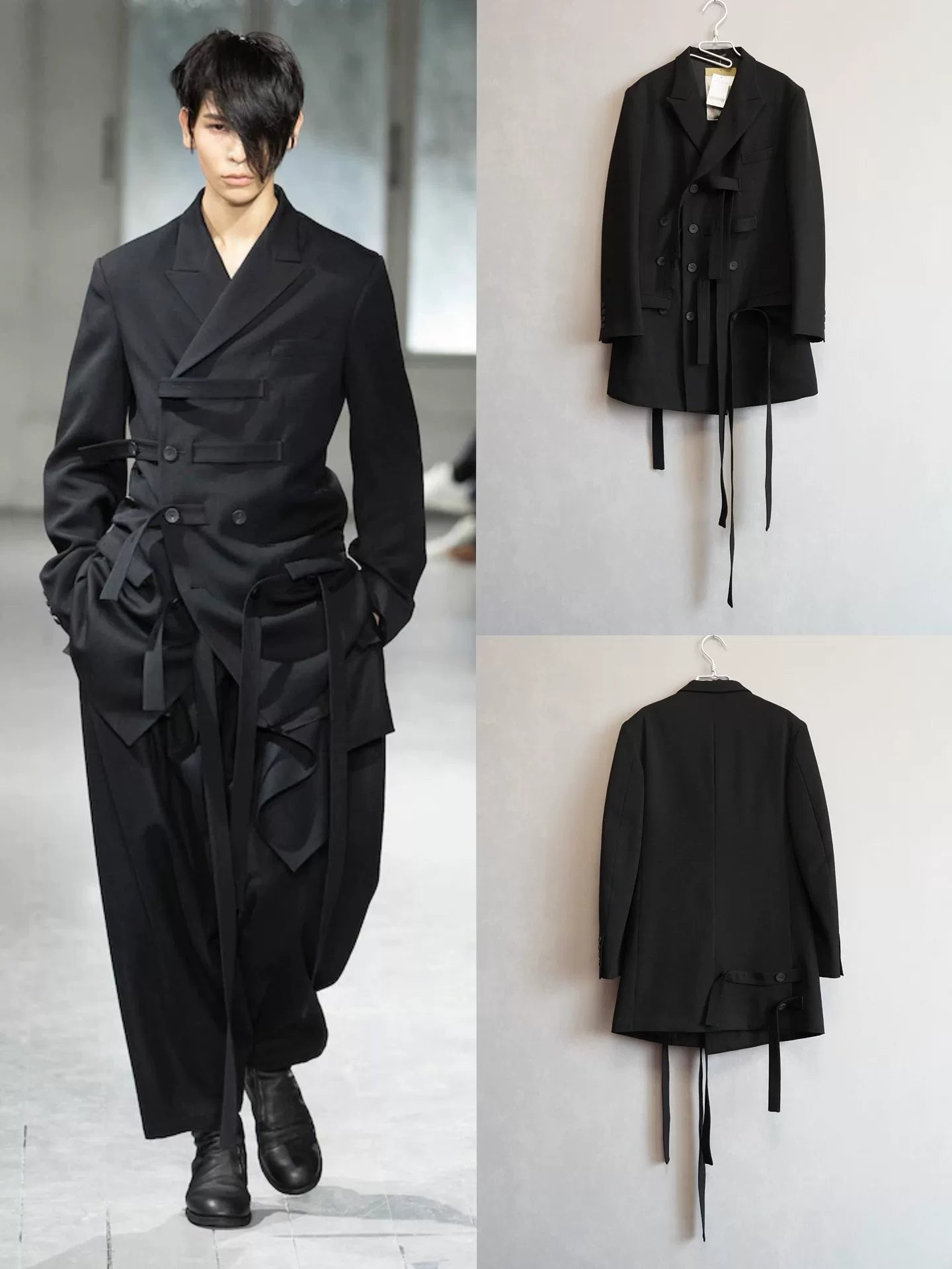 Yohji Yamamoto 23AW Raul Strap Jacket