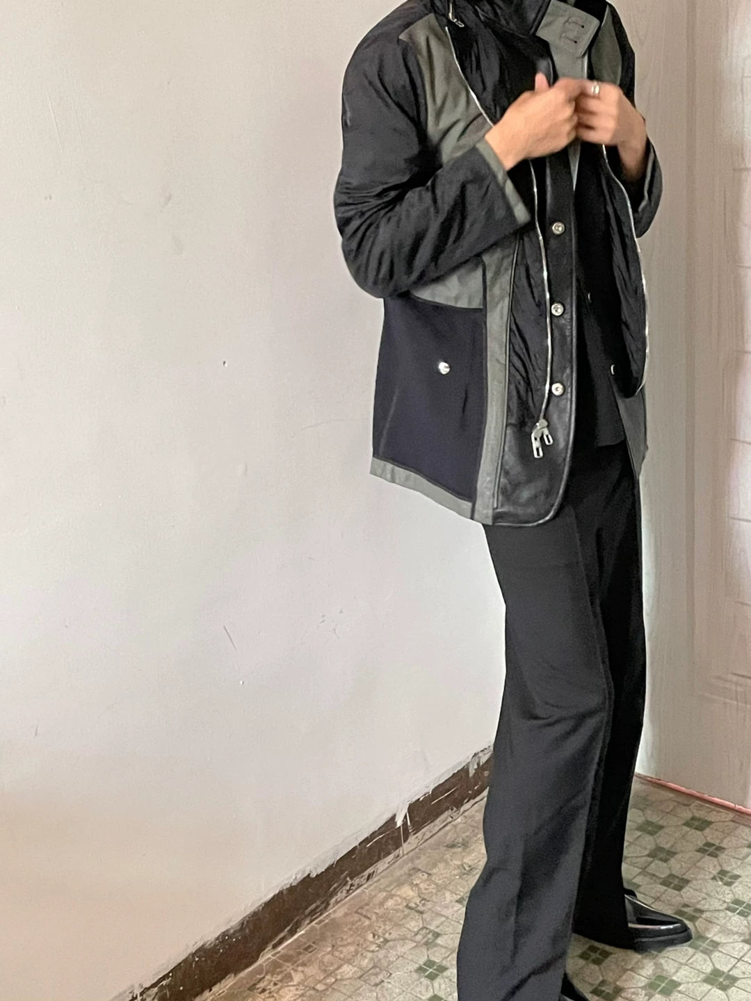 Giorgio Armani Reversible Leather Jacket F/W12