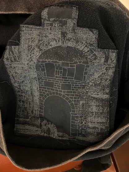 vintage Cav Empt graphic hoodie in black