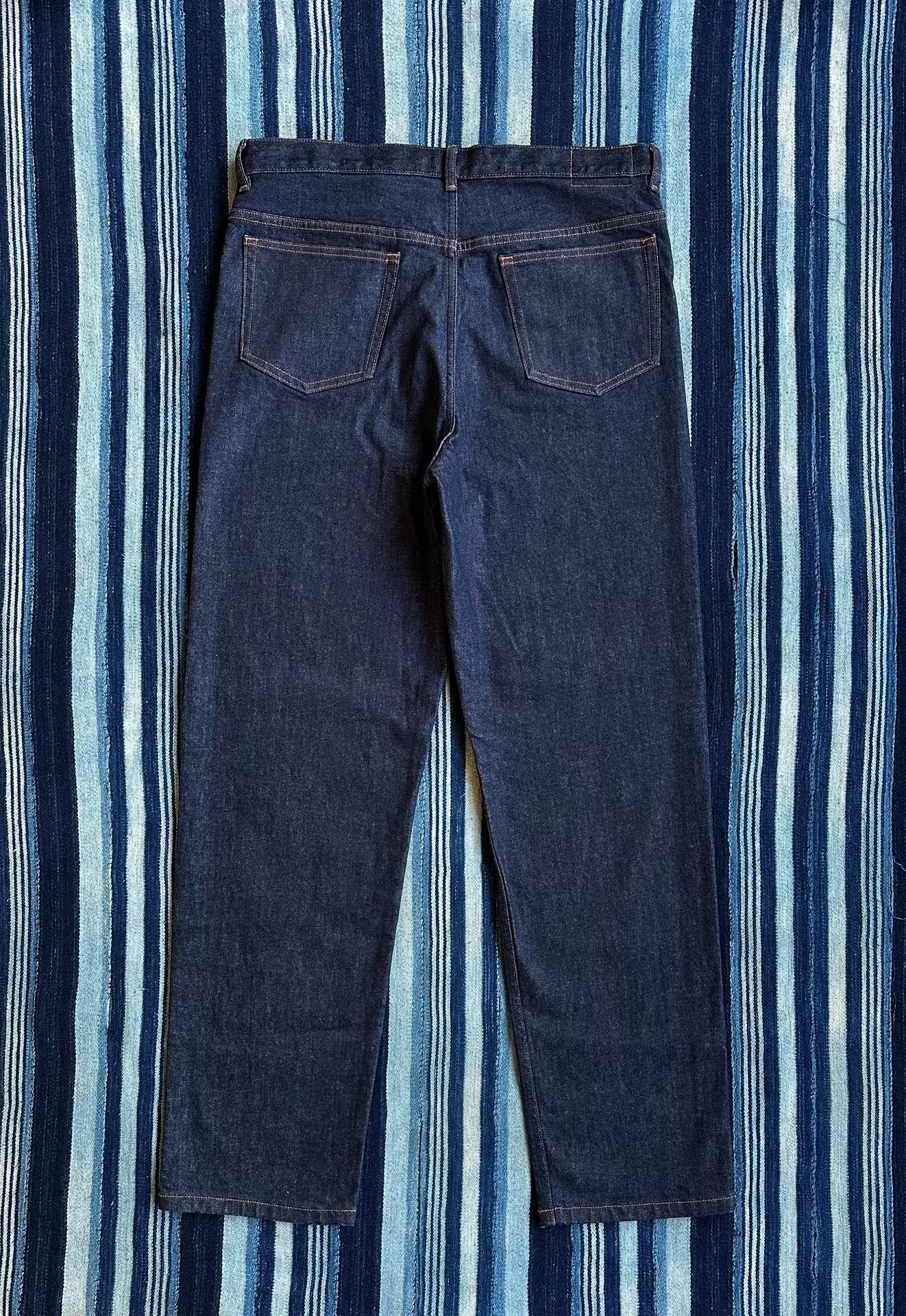 A.P.C X Lacoste Standard Indigo Denim Pants