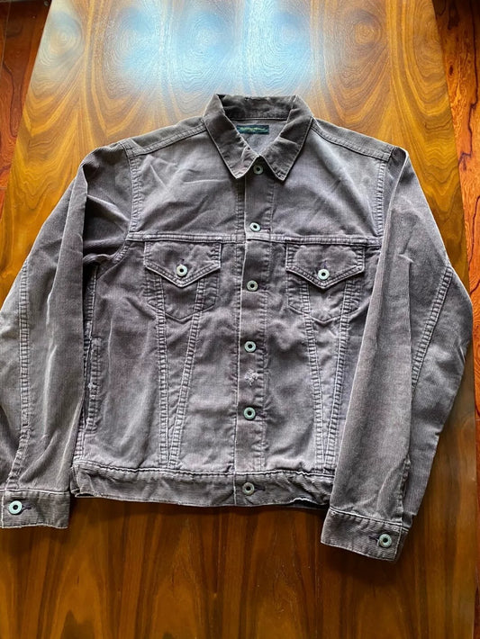 fdmtl corduroy type 3 jacket in brown