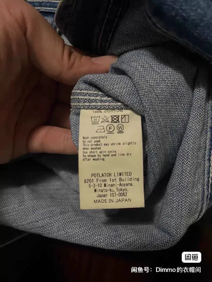 CAVEMPT CE Washed Denim Jacket