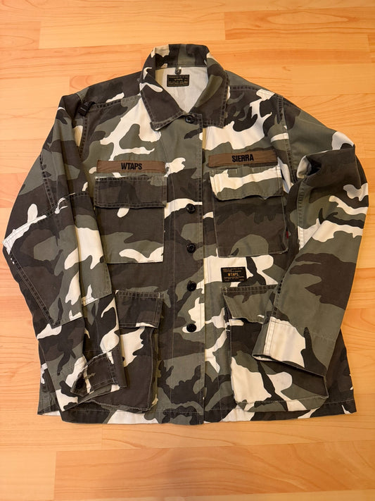 WTAPS 16SS Jungle Camo Shirt Jacket