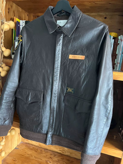 wtaps genuine early edition leather jacket