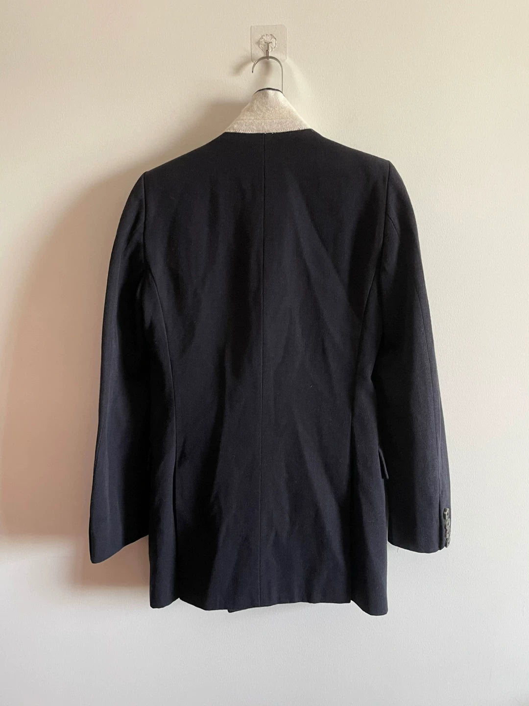 drapes van noten double-breasted wool blazer