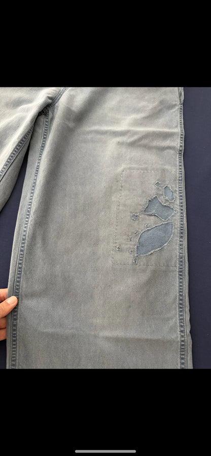 VISVIM EX WIDE CHINO PANTS CRASH 25SS